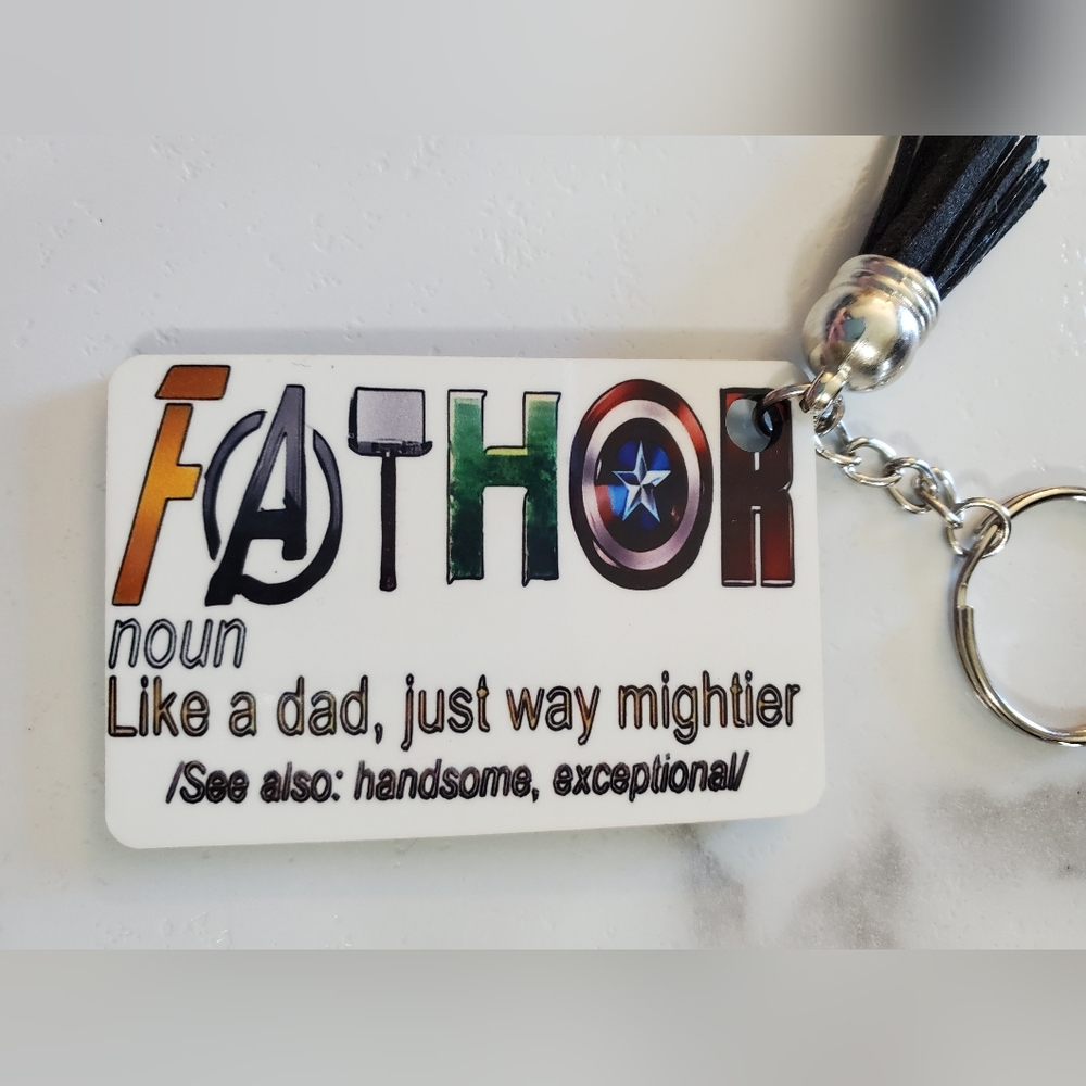 FATHOR Marvel Keychain - Picture 2 of 4